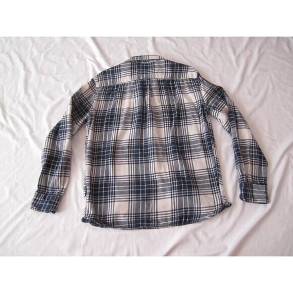 Men's American Heritage Plaid Flannel Button Long Sleeve Shirt Sz M (MT783) - Picture 7 of 9